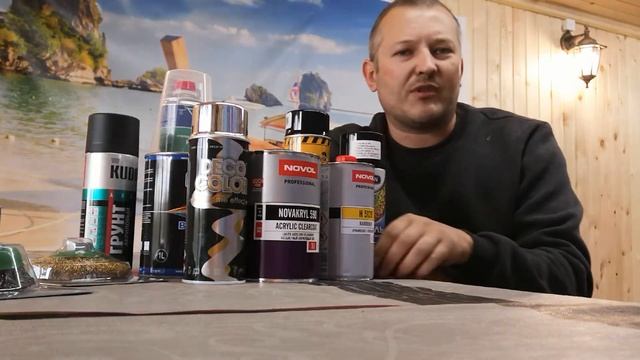 Что нужно для покраски мотоцикла....