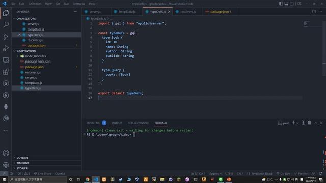 GraphQL 與 Apollo Server 使用教學 - Part 1 смотреть онлайн