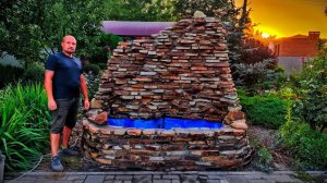 Водопад с фонтаном своими руками наш 152 обьект