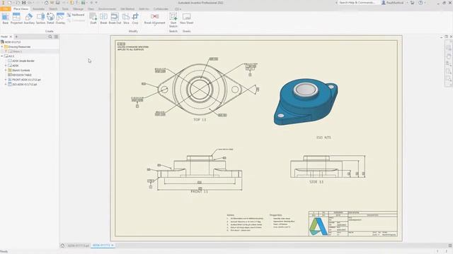 Inventor 2022 | What's New: Drawings смотреть онлайн