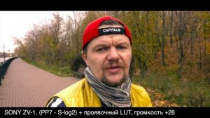 ZV-1 обзор камеры SONY, цветовые профили S-LOG2, S-LOG3, HLG. Тесты камеры от владельца без рекламы