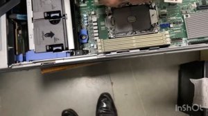 Intel 6346 Gold processor installation in Dell R550