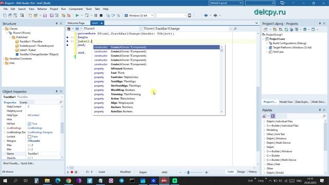 ScaledLayout Delphi.