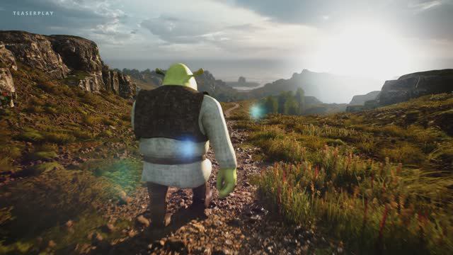 Unreal Engine 5 (Игра Шрек) 4K игровой движок