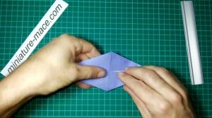 Ласточка из бумаги/Origami swallow