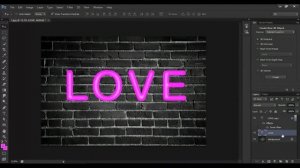 How To Make NEON TYPE In PHOTOSHOP c6 2018 version