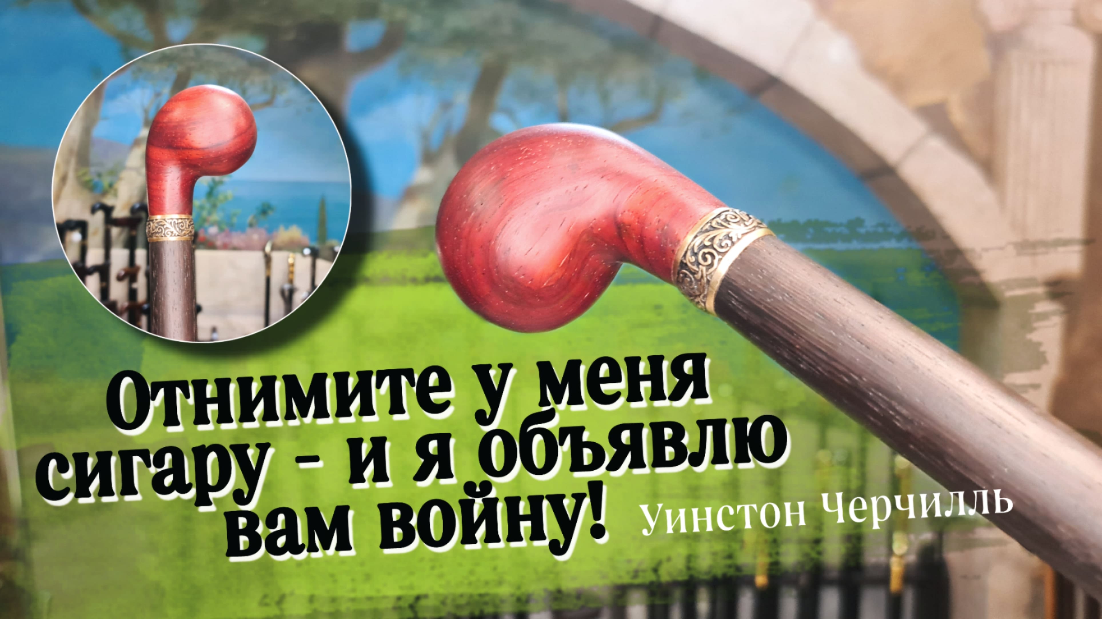 Шикарная трость ручной работы | Трость 