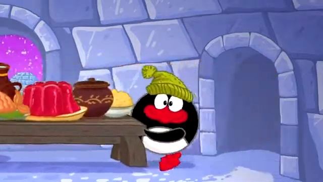 Пингвины выносят стол 4 минуты 58 секунд! смотреть онлайн