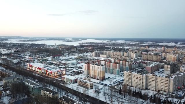 Нижегородская область, г. Кстово (закат) смотреть онлайн