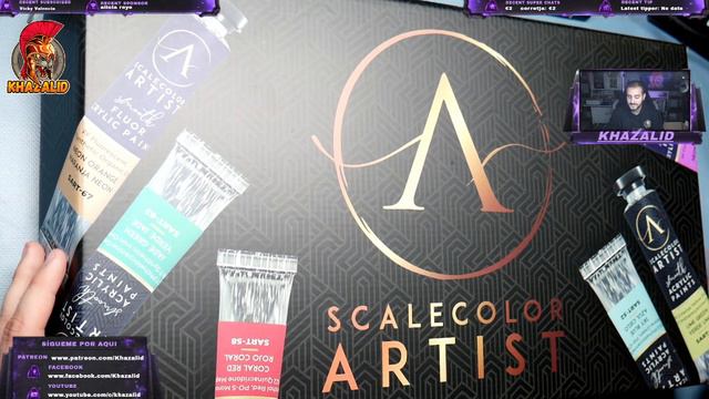 💎Nuevos COLORES de tubo de SCALE COLOR! Con cajita de madera! смотреть онлайн