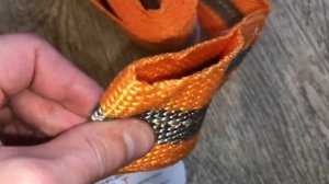 Трос буксировочный 12 т, 2 петли, сумка на молнии, Stels, Артикул: 54384