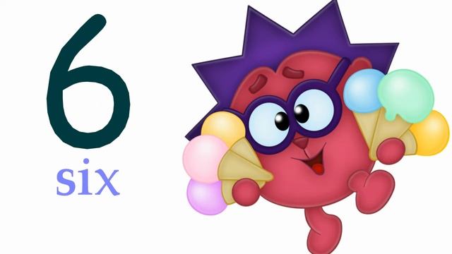 Учим цифры на английском языке от 1 до 10. Learning numbers from 1 to 10