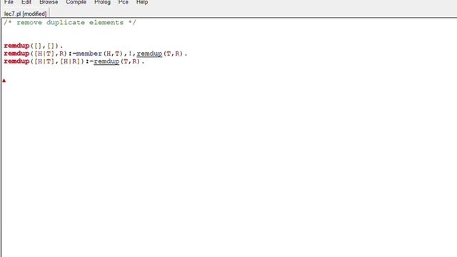 #list #prolog #remove_duplicate  remove duplicate elements | sum of positive numa. |Lec -5