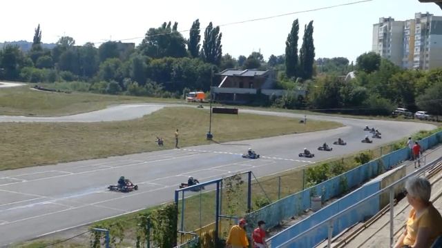 Электрокарт E-Kart  VS  бензин (пила)        Полтава 18.08.2018