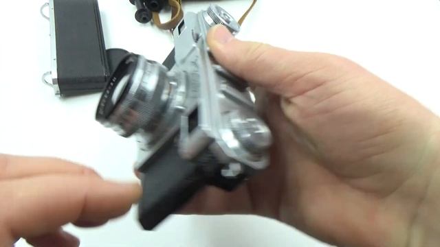 KIEV 4A USSR Russian 35mm Contax copy Camera + Jupiter 8m lens #7926684 смотреть онлайн