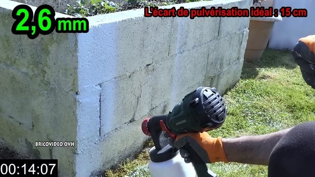 Pistolet à peinture LIDL PARKSIDE PFS 400 A1 basse pression lasure Paint Sprayer Farbsprühsystem смотреть онлайн