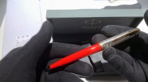 Шариковая ручка Parker (Паркер) 51 Premium Red Rage GT