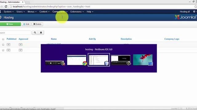 Joomla 3 Developing Component: 6th How to Delete Data from Database function delete