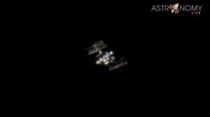 ISS and SpaceX Crew-2 Dragon Through a Telescope!