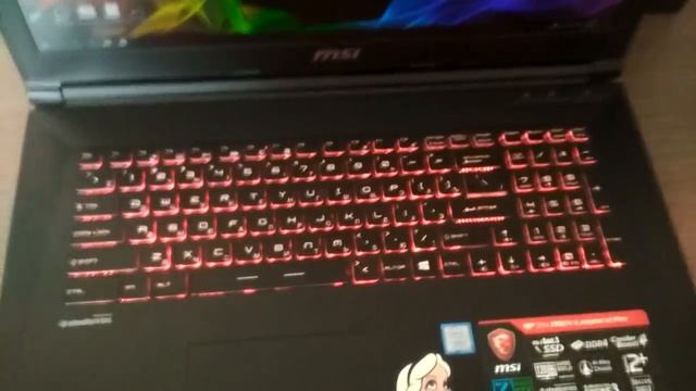 Отзыв о ноутбуке MSI GP72m 7REX Leopard Pro. смотреть онлайн