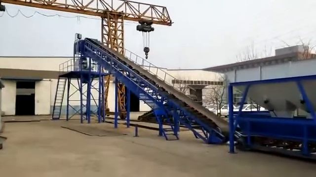 Бетонный завод 60 куб/час Двухвальный бетоносмеситель JS1000  РБУ  БСУ     Бетоносмеситель