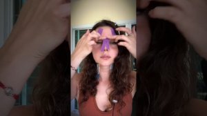 Избавляемся от НОСОГУБКИ И МЕЖБРОВКИ с помощью тейпирования