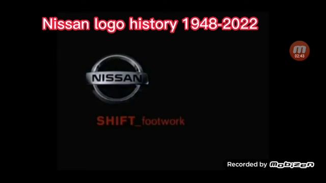 Nissan logo history 1948-2022