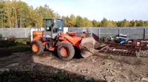 Hitachi lx 110 7 Фронтальный погрузчик