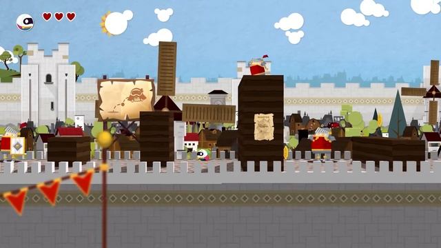 Flat Kingdom Paper's Cut Edition | Nintendo Switch Gameplay смотреть онлайн