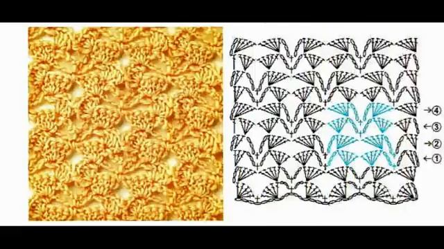 Узоры + схемы вязание крючком. Коллекция 6. смотреть онлайн