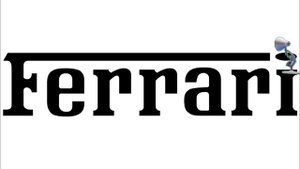 2007-Ferrari Spoof Pixar Lamps Luxo Jr Logo