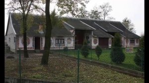 Красивые узоры и рисунки на стенах домов
