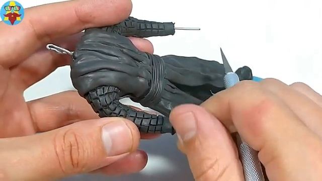 ЗВЁЗДНЫЕ ВОЙНЫ | ЛЕПКА ДАРТА НИХИЛУС ИЗ ПЛАСТИЛИНА | Star wars - sculpting Darth Nihilus with clay смотреть онлайн
