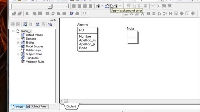 Uso basico de erwin y union con sql 2008 r2