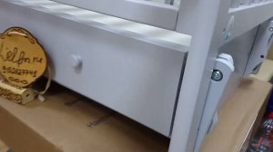 Обзор детской кроватки Кубаночка 1,  Би 37 универсальный маятник,цвет муссон.