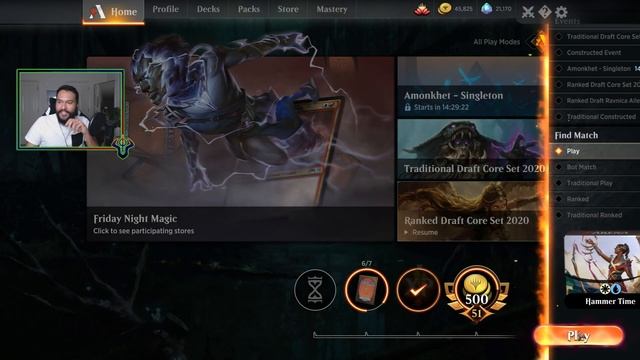 MTG Arena M20 | Saheeli Hammer "Combo" DeckTech & Gameplay [It's Time] смотреть онлайн