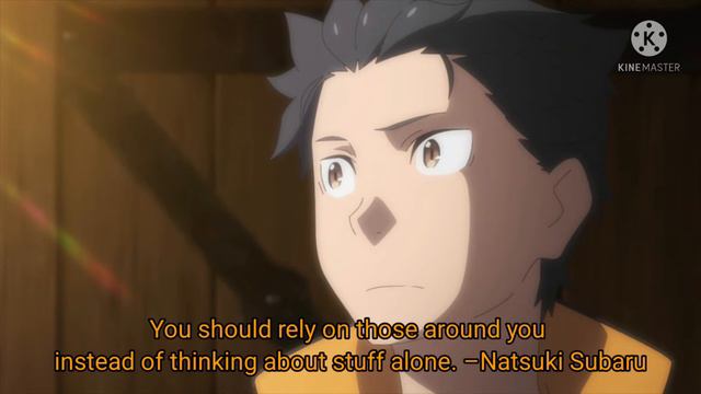 【Manga/Anime/Novel】Quotes from Re:Zero - Natsuki Subaru Ⅲ смотреть онлайн