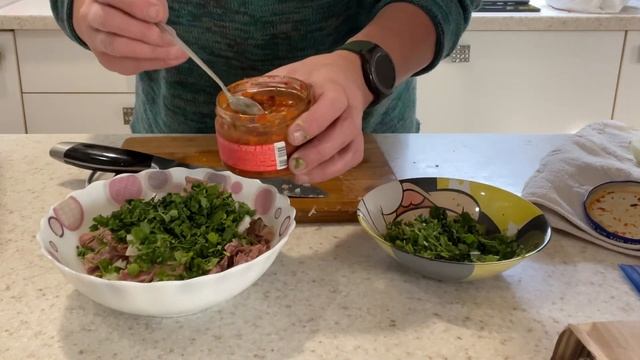 Корейский суп Кядя из говяжьих ребрышек. Мой вариант приготовления.