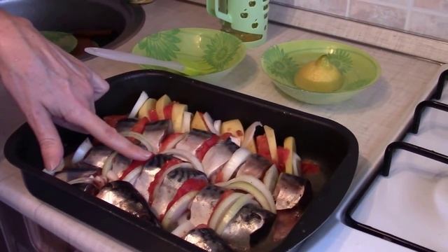 Скумбрия, запеченная в духовке. Простой и вкусный рецепт запеченной скумбрии