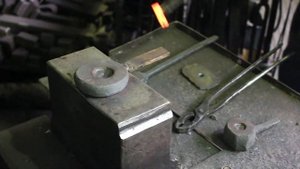 Forging process Художественная ковка Декоративная клепка