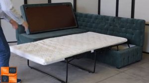 Угловой диван Честер с французской раскладушкой.