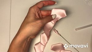 МК Розы из лент легко и быстро ??. Idea for a gift ?.  DIY Easy and quick Ribbon Roses ?