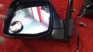Subaru Tribeca - Side Mirror Glass Replacement / Door Panel Removal