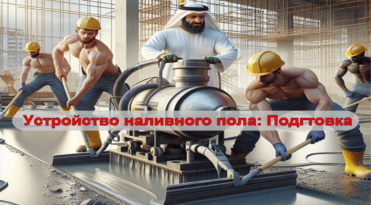 Цена материалов для наливного пола