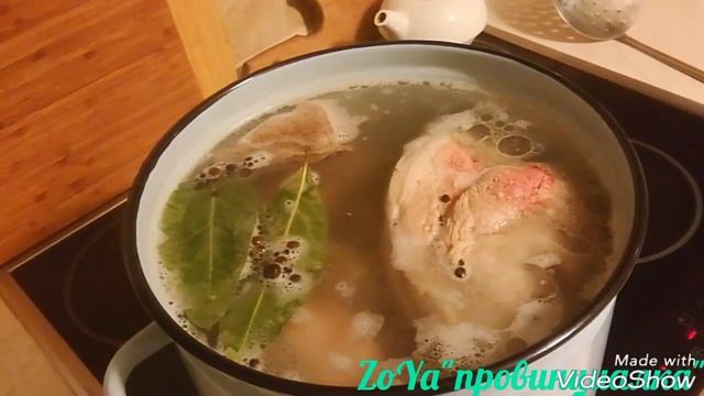 Домашний холодец.Готовим холодец дома.Рецепт холодца ( без желатина)