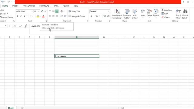 Excel Font смотреть онлайн