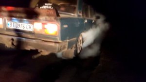 Бернаут на Жиге | ВАЗ 2107 1.5 Burnout on the Lada