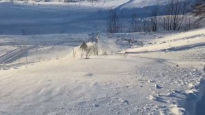 Покатушки на снегоходе Polaris RMK 800 Талалаевка 15 января 2023 г