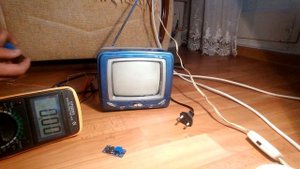 DC-DC XL6009 4А Повышающий модуль запускаем телевизор