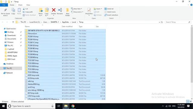 How to Delete Temp Files | How to delete temporary files in windows 10 смотреть онлайн